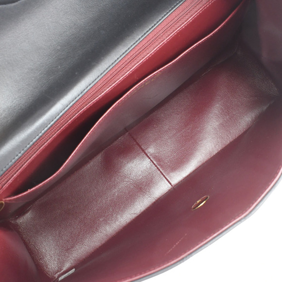 Chanel Matelasse Big Matelasse Chain Shoulder 34cm Black Gold Hardware Lambskin - Picture 11 of 12